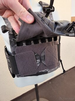 nosič plátů balistická vesta taktická samopal - 3