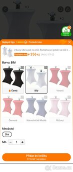 Bistro stůl+barový židle+2x potahy - 3