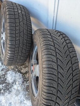 Sada alu kol 5x114,3 R16 s novým lakem s pneu 8mm - 3