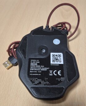 herní myš Speed Link Decus Black (podsvícená) - 3