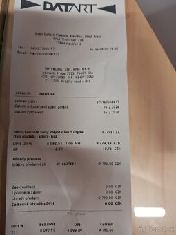 Sony PlayStation 5 825GB Digital,NOVÝ,ZÁRUKA - 3