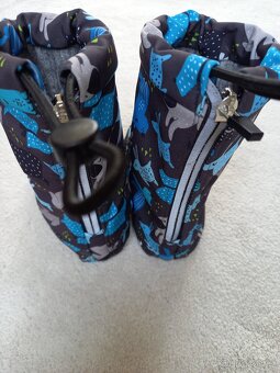 Softshellové prodloužené kalhoty a capáčky do nosítka - 3