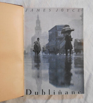 James Joyce - Dubliňané - Praha 1933 - 3