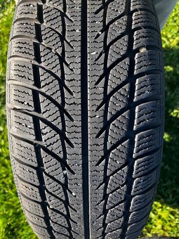 Zimní sada kol 195/60 r14 +poklice honda - 3
