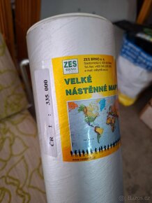 Nástěnné mapy - ČR, Jihočeský a Plzeňský kraj - 3