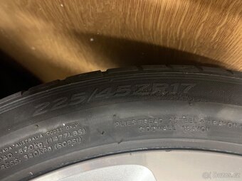 225/45 r17 Škoda superb alu+Let pneu - 3