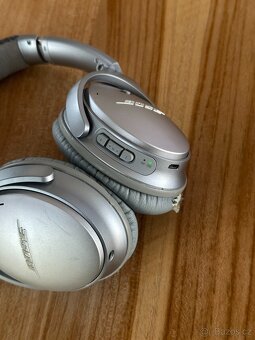 Bluetooth sluchátka BOSE Quietcomfort QC35 stříbrná - 3