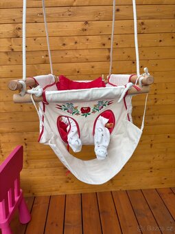 Houpačka pro miminka - Ecobaby folk - 3