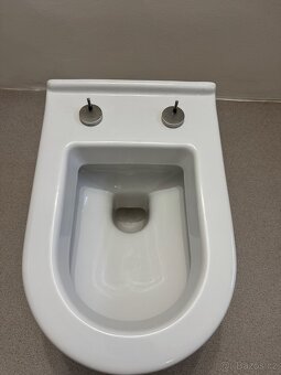 WC závěsná mísa VITRA + SoftClose prkénko - 3