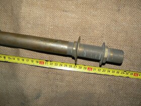 Stará mosazná pípa-výtokový ventil - 3