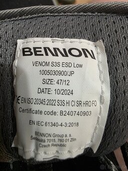 Pracovní obuv Bennon VENOM S3S ESD Low - 3