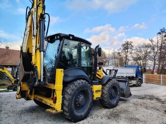 Rypadlo nakladač New Holland B115C pouze 393mth - 3