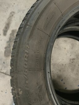 215/60 R17 100V Bfgoodrich celorocni 2ks 5,3mm - 3