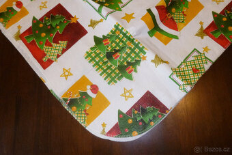 Vánoční ubrus 178cm x 132cm -zcela nový - 3