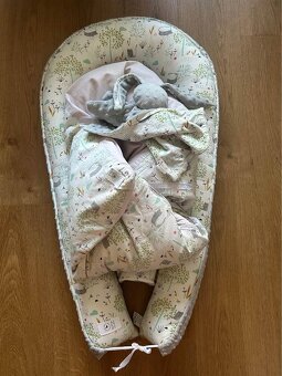 Hnízdečko, péřová zavinovačka, muchláček SOFIA made with lov - 3