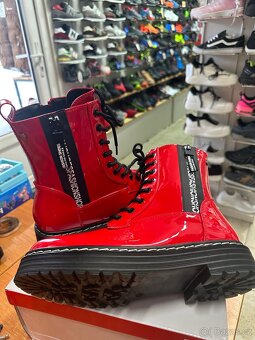 Červené lakované boty - 3