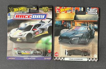 Hot wheels premium Alfa, Corvette, Lykan - 3