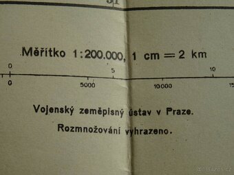 Staré vojenské mapy . - 3