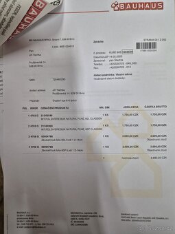 Obložková zárubeň buk 2x - 3