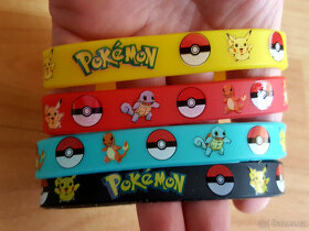 nové silikonové náramky Pokemon / Pokémon Pikachu dárek - 3