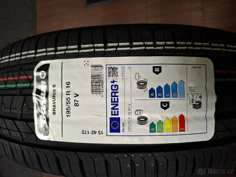 Nový orig. letní set Škoda Fabia IV 195/55 R16 Barum 4ks - 3