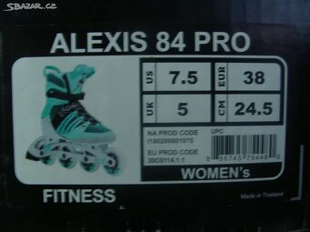 Dámské kolečkové fitnes in-line brusle K2 ALEXIS PRO 84 - 3
