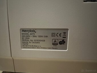 Šicí stroj coverlock/overlock Merrylock MK 4075 - 3