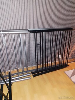 Prodám 2x postele kovové rošty bez matrace - 3