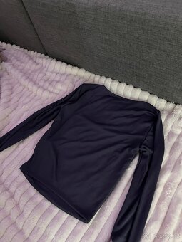 Tmavě modré tričko - 3