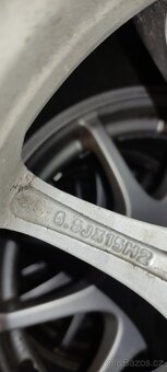 Alu kola 4x108, ET15, 185/65/15 Berlingo Partner - 3