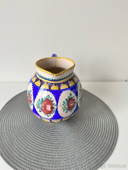 Keramický džbán ručně malovaný - signovaný - 3