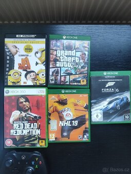 Prodám Xbox One 500GB + 5 her na CD - 3