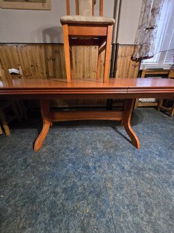 Stůl oválný + 12 židlí celý SET - 3