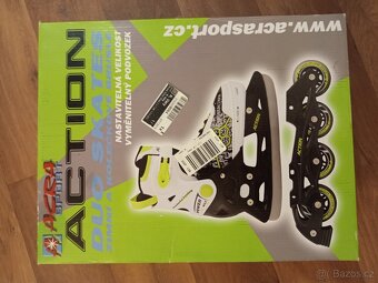 Dětské rostoucí brusle vyměnitelný podvozek - 3