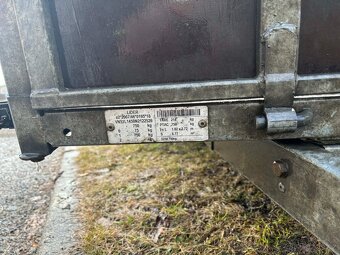 přívěs, vozík 750kg - 3
