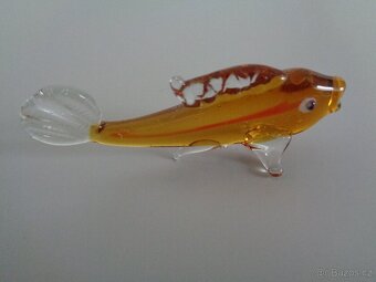 Malinká skleněná rybička - 3