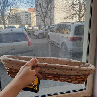 proutěná ošatka oválná - 3