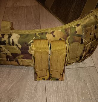 Nové Pouzdro dvojité kamufláž Molle na 2 zásobníky_GLOCK - 3