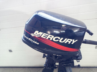 Lodní motor Mercury 5 4t s krátkou nohou výborný stav - 3