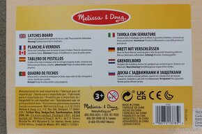 Melissa & Doug - Dřevěná výuková hračka - zámky - 3