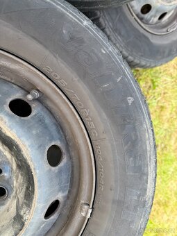 Plecháče 5x118 r15 Fiat Ducato + letní a zimní pneu - 3