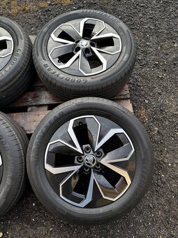 Alu kola, disky r16 5x100 Škoda 205/55 - 3
