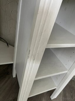 Ikea BRUSALI Rohový psací stůl - bílý OSOBNÍ ODBĚR CHROUSTOV - 3