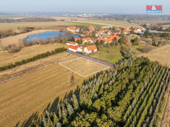 Prodej pozemku k bydlení, 1350 m², Obořiště - 3