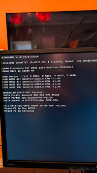 Starší herní počítač i5 4570 3,2GHZ - 3