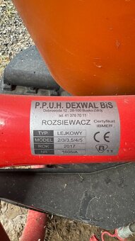Rozmetadlo Dexwal 500 litrů - 3