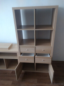 KALLAX/LACK, obývací TV stěna - 3