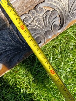 vršek na vyřezávaný gauč - 3