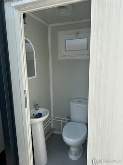 Sanitární kontejner 2x WC + umyv., 220x120 cm NOVÝ - 3