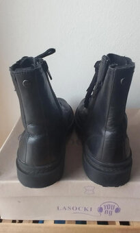 Dámské/dívčí zimní boty černé barvy se zateplením vel. 35 - 3